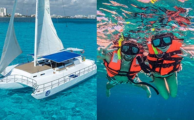 Isla mujeres Catamaran all Inclusive